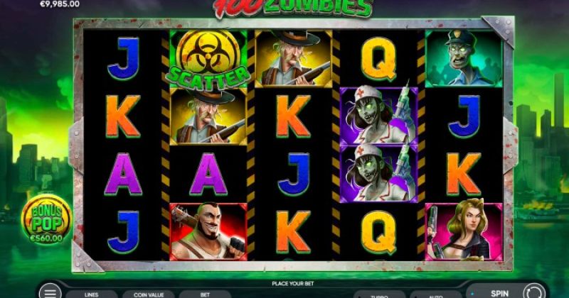 Play in 100 Zombies Slot Online from Endorphina for free now | www.juegototal.com