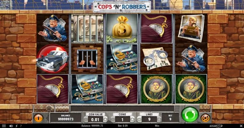 Play in Cops ‘n’ Robbers Slot Online from Play’n GO for free now | www.juegototal.com