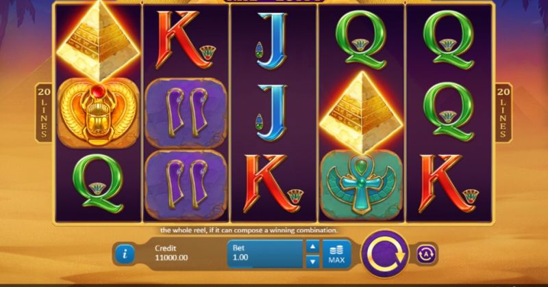 Play in Rise of Egypt slot online from Playson for free now | www.juegototal.com