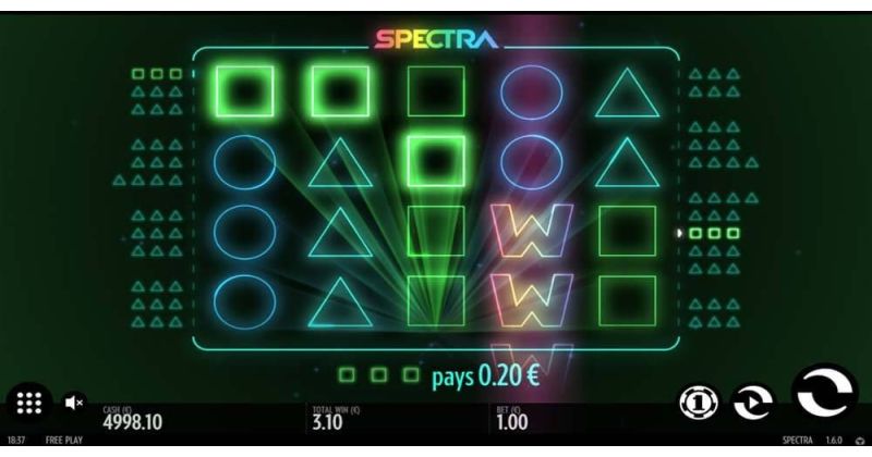 Play in Spectra Slot Online From Thunderkick for free now | www.juegototal.com